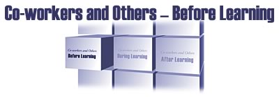 Co-workers and Others - Before Learning